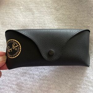 RayBan Black Sunglasses Case